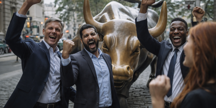Dow closes 600 pts higher as Fed Rate hike bets ease and stocks rally